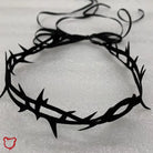 Gothic Thorn Choker - Black - The Cursed Closet