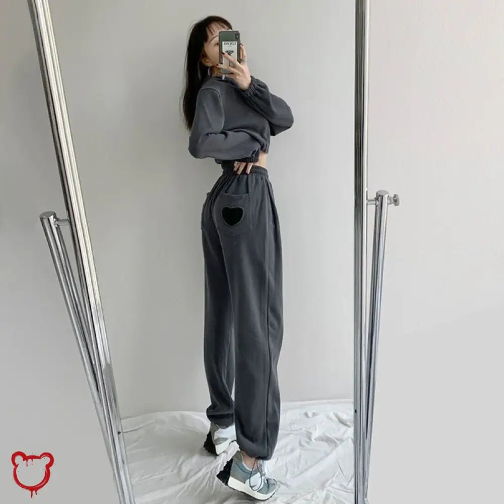 Gray/Black Jogger Pants - The Cursed Closet