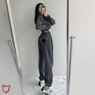 Gray/Black Jogger Pants - The Cursed Closet