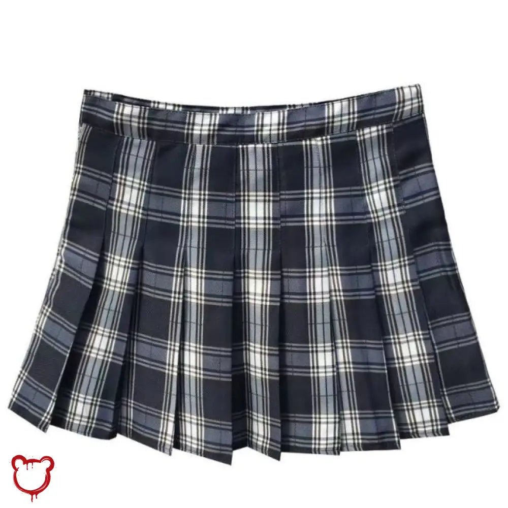 Grey Pleated Skirt - The Cursed Closet