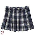 Grey Pleated Skirt - The Cursed Closet