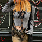 Grey Star Sweater With Demon Apparel & Accessories