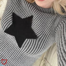 Grey Star Sweater With Demon Apparel & Accessories