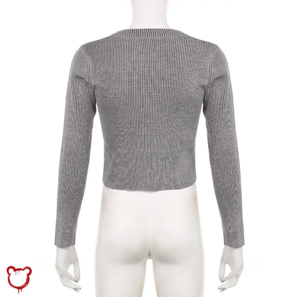 Grey Star Sweater With Demon Apparel & Accessories