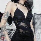 Grunge Bodycon Mini Dress' - The Cursed Closet