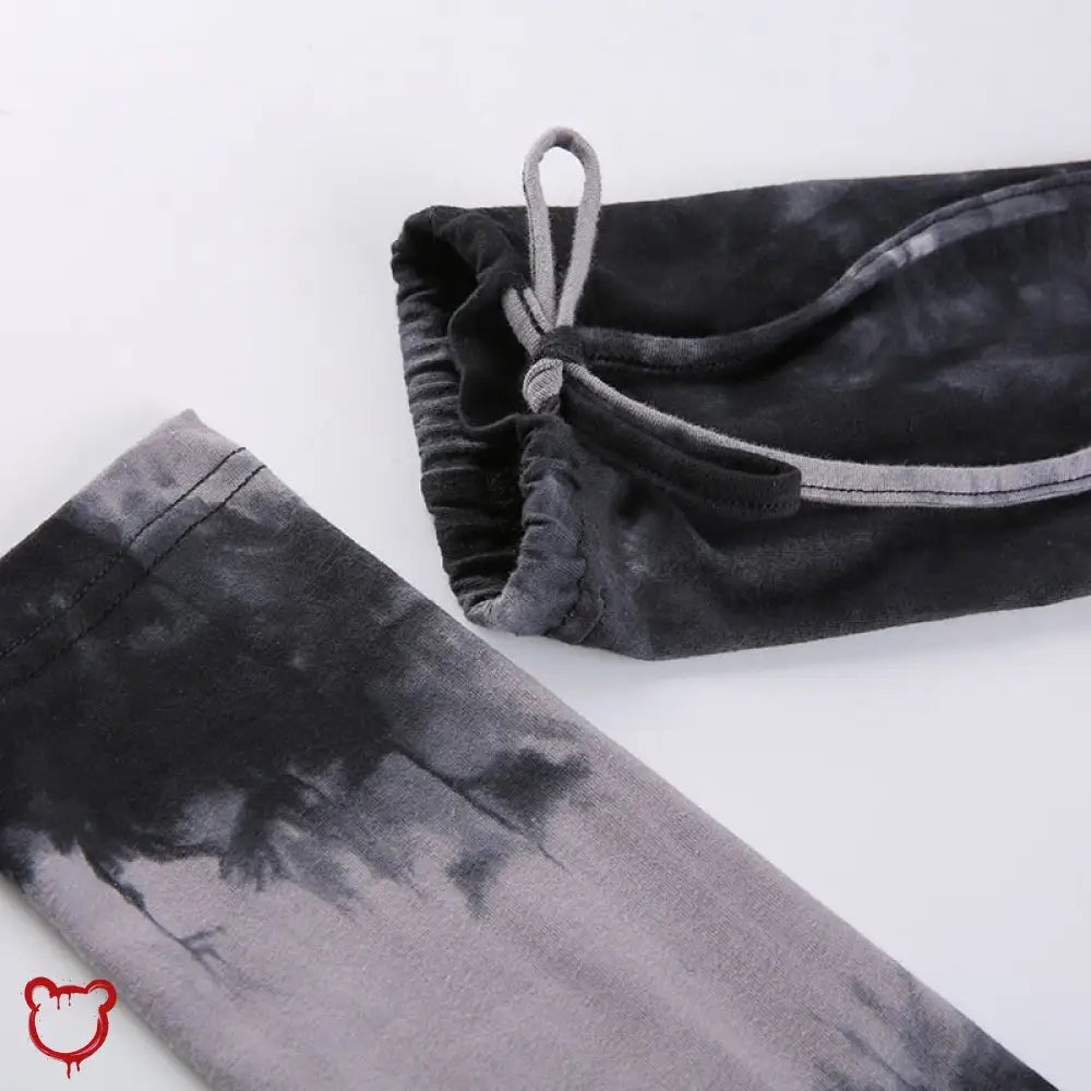 Grunge Crop Top with Gloves - The Cursed Closet