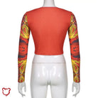 Grunge Harajuku Crop Top - The Cursed Closet