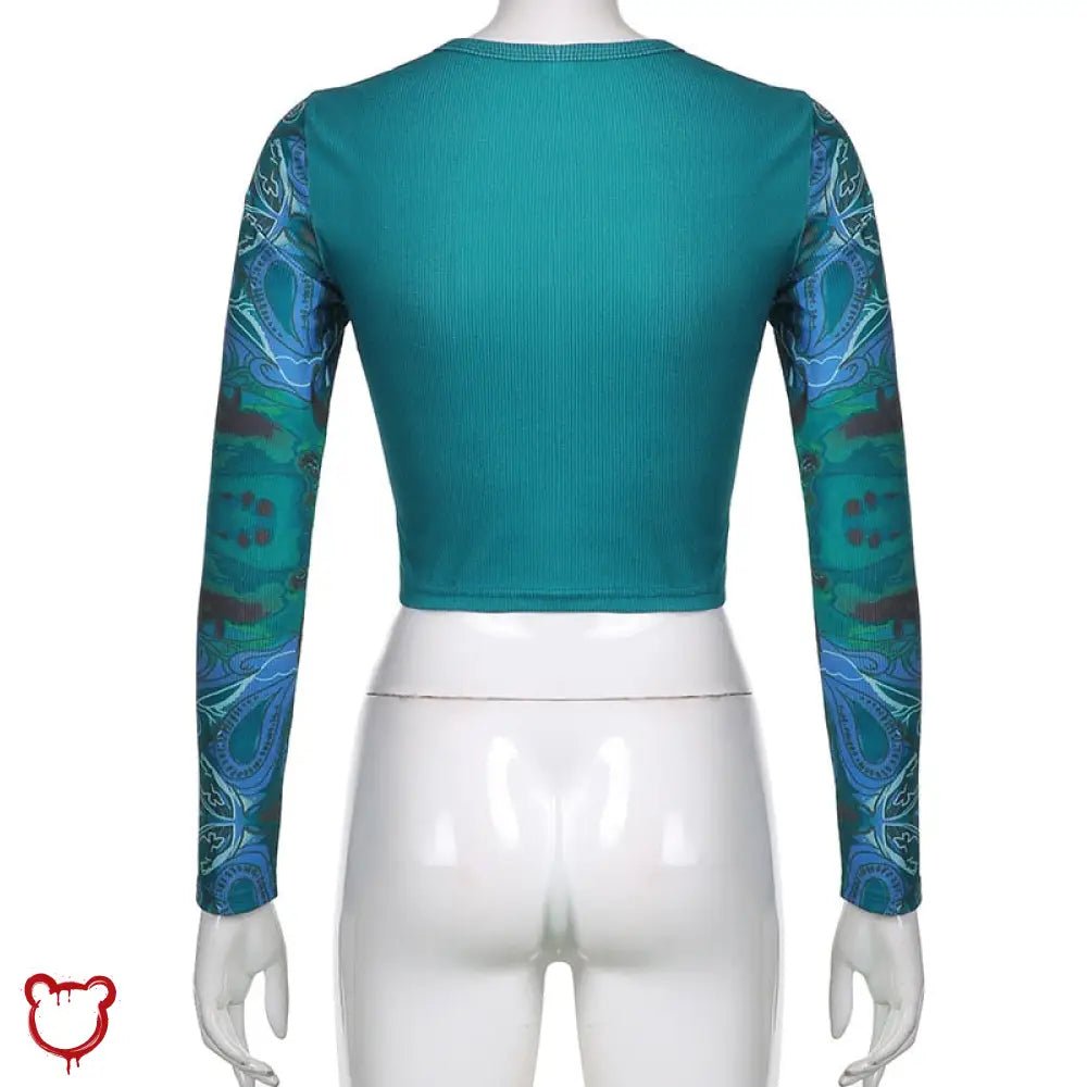 Grunge Harajuku Crop Top - The Cursed Closet