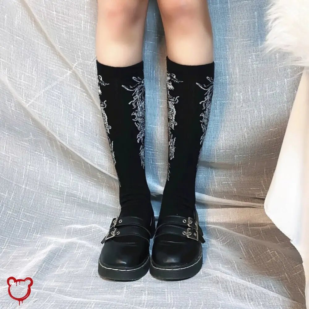 Grunge Harajuku Stockings - The Cursed Closet