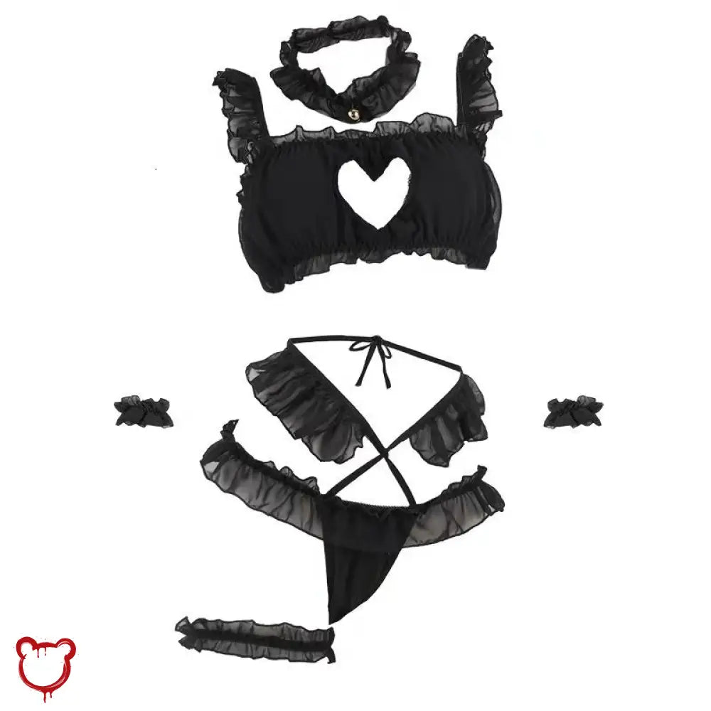 Grunge Heart Cut Out Set' - The Cursed Closet