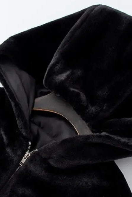 Grunge Hooded Overcoat