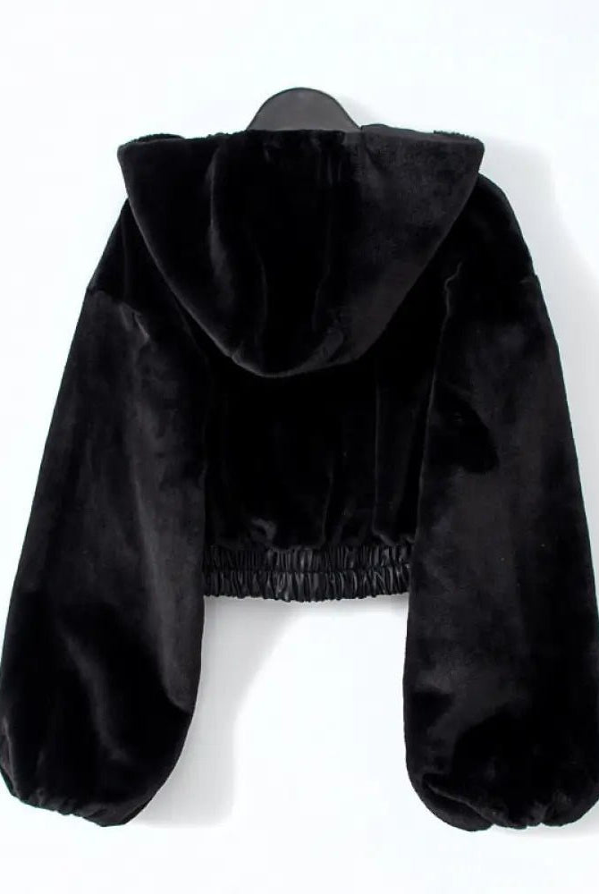 Grunge Hooded Overcoat