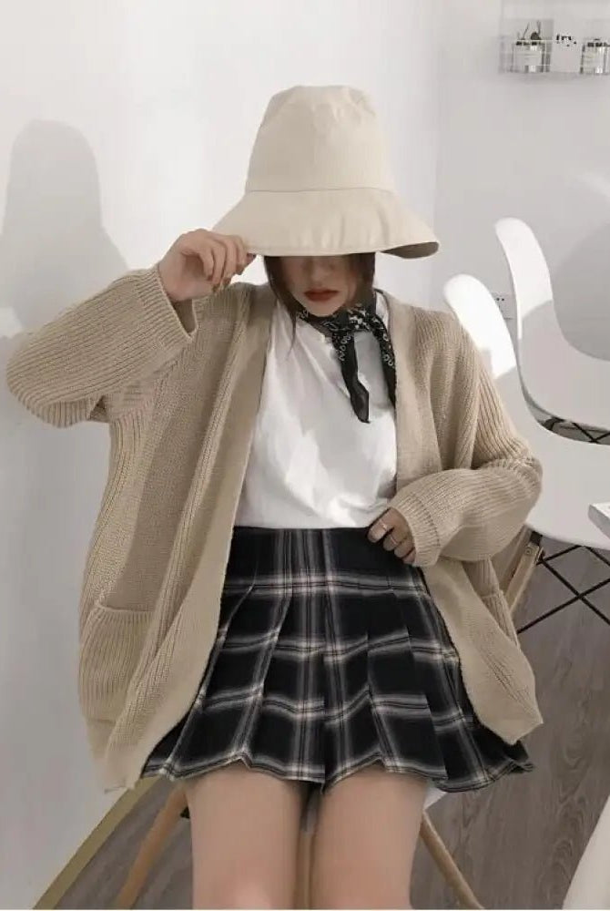 Grunge Plaid Mini Skirt - The Cursed Closet
