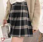 Grunge Plaid Mini Skirt - The Cursed Closet