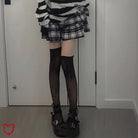 Grunge Stripe Skirt - The Cursed Closet