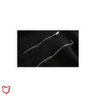 Grunge Turtleneck with Zip, Abyss - The Cursed Closet