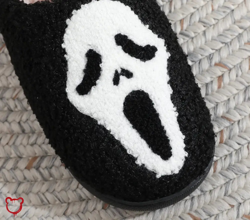 Halloween Winter Plush Slippers - The Cursed Closet