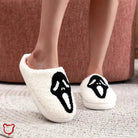 Halloween Winter Plush Slippers - The Cursed Closet
