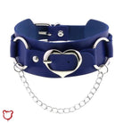 Heart Buckle Choker - The Cursed Closet