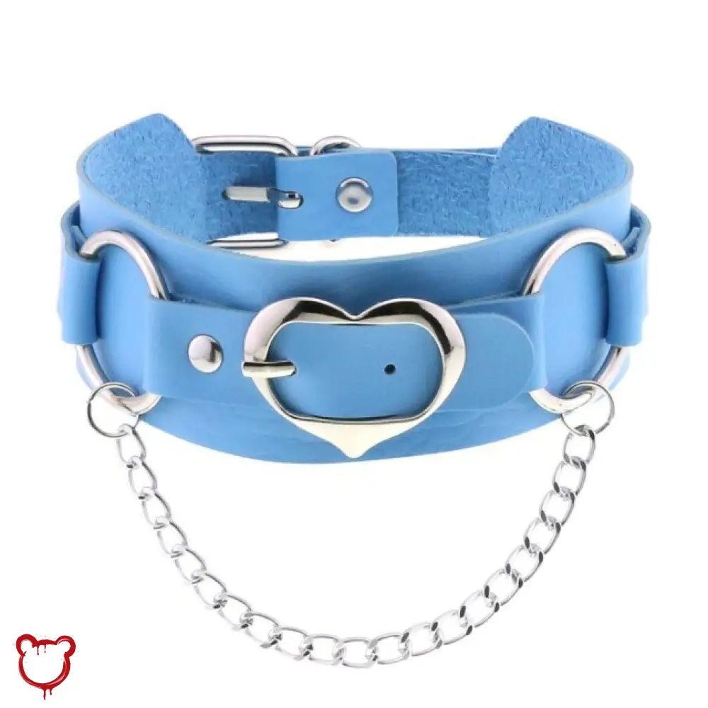 Heart Buckle Choker - The Cursed Closet