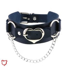 Heart Buckle Choker - The Cursed Closet