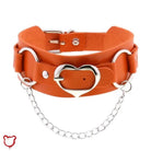 Heart Buckle Choker - The Cursed Closet