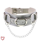 Heart Buckle Choker - The Cursed Closet
