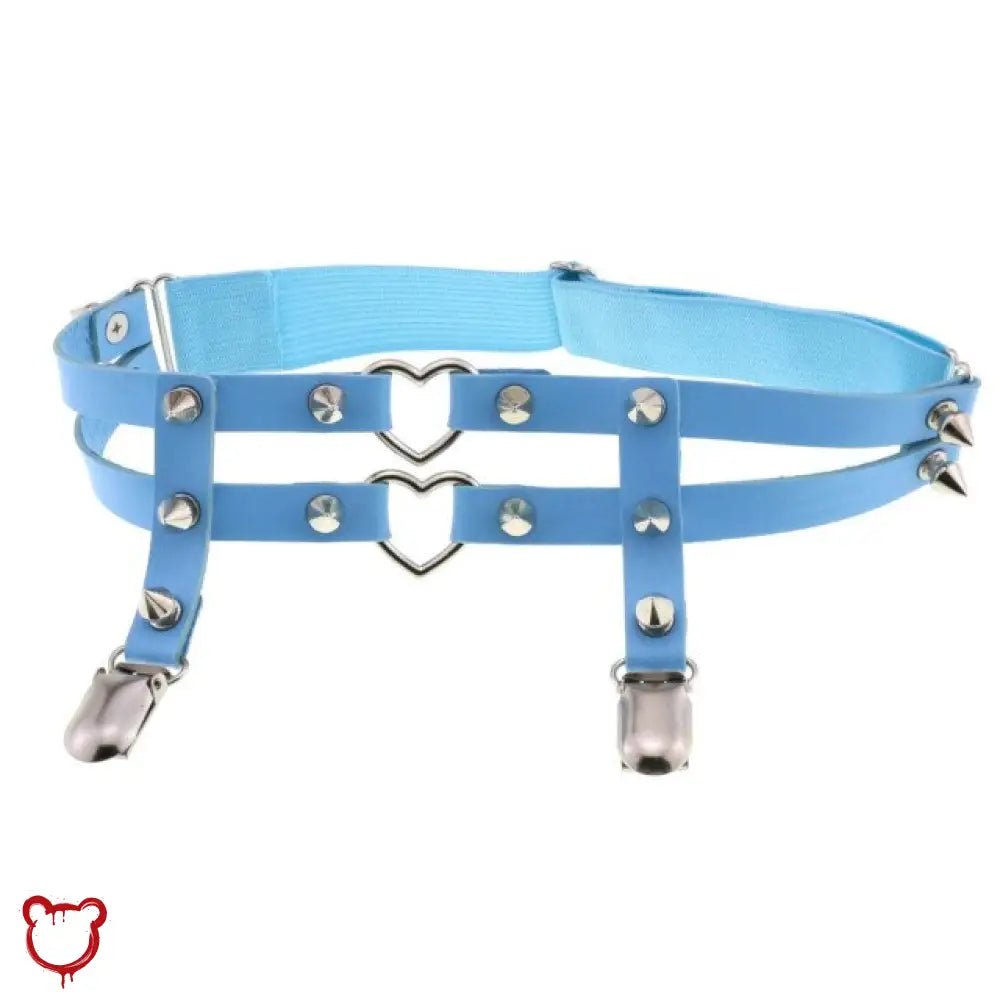 Heart Spike Garter - The Cursed Closet