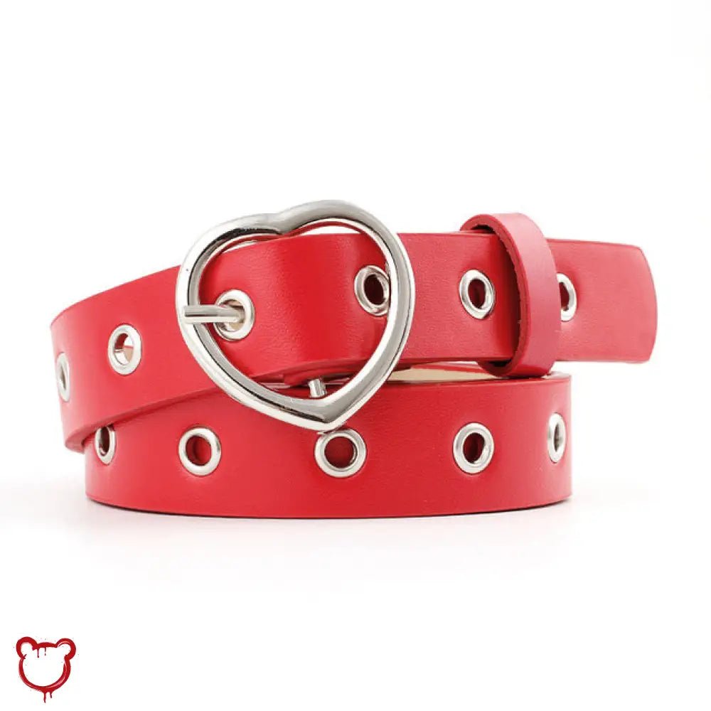 Heartbreaker' Faux Leather Belt - The Cursed Closet