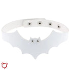 Hellbound Faux Leather Bat Choker (4 Shades) - The Cursed Closet