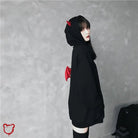 Hellboy Grunge Horn Hoodie - The Cursed Closet