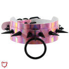 Holo Black Spike Choker (4 shades)' - The Cursed Closet