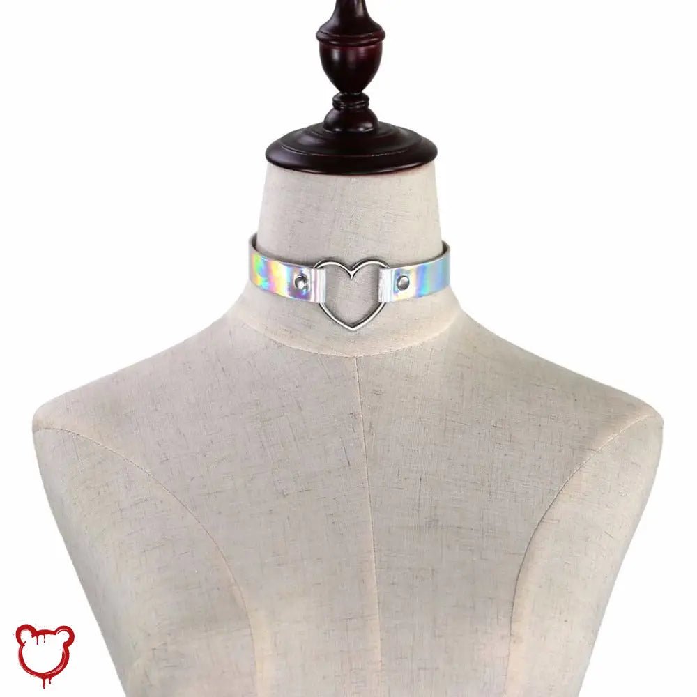 Holographic Heart Choker' - The Cursed Closet