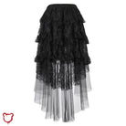 Horror - inspired Ruffle Skirt - The Cursed Closet