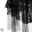 Horror - inspired Ruffle Skirt - The Cursed Closet