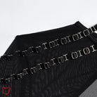 Ideal Noir Mesh Lingerie Ensemble - The Cursed Closet