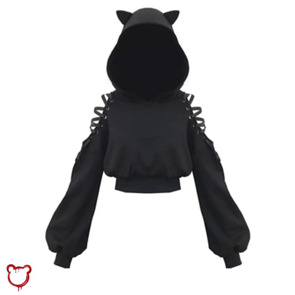 Ivy's Black Cat Hoodie - The Cursed Closet