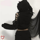 Ivy's Black Cat Hoodie - The Cursed Closet