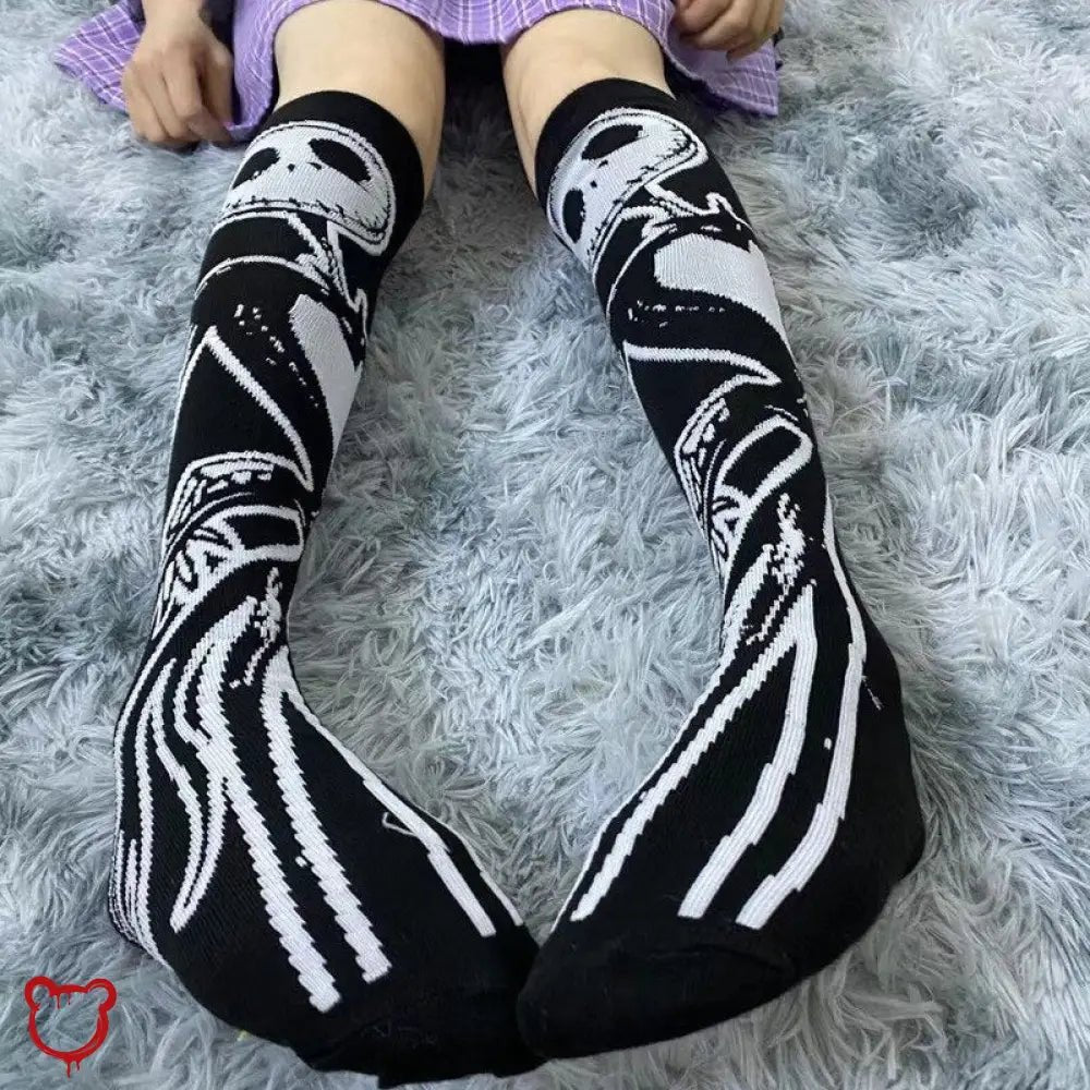 Jack Maxi Knee Socks - The Cursed Closet