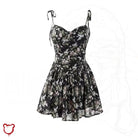 Kawaii Floral Slip Dress - The Cursed Closet