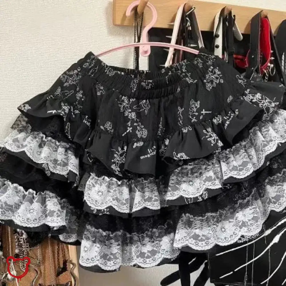Kawaii Lace Skirt - The Cursed Closet