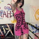 Kawaii Pink Sleeveless Dress - The Cursed Closet