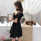 Kiss of Death' Grunge Mesh Dress - The Cursed Closet