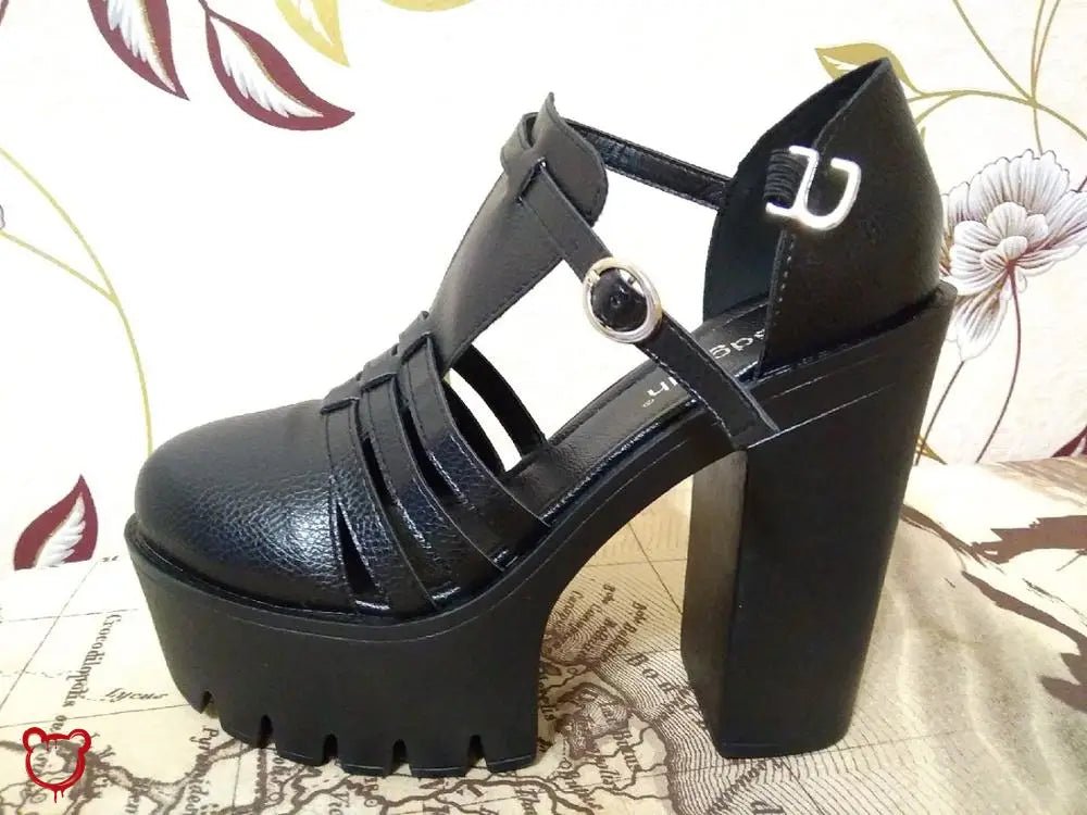 Kyla's 90's Chunky Goth Boots - The Cursed Closet