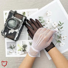 Lace Gothic Fishnet Gloves - The Cursed Closet