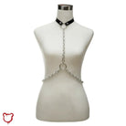 Leather Chain Body Harness - The Cursed Closet
