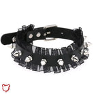 Leather Lace Choker - The Cursed Closet