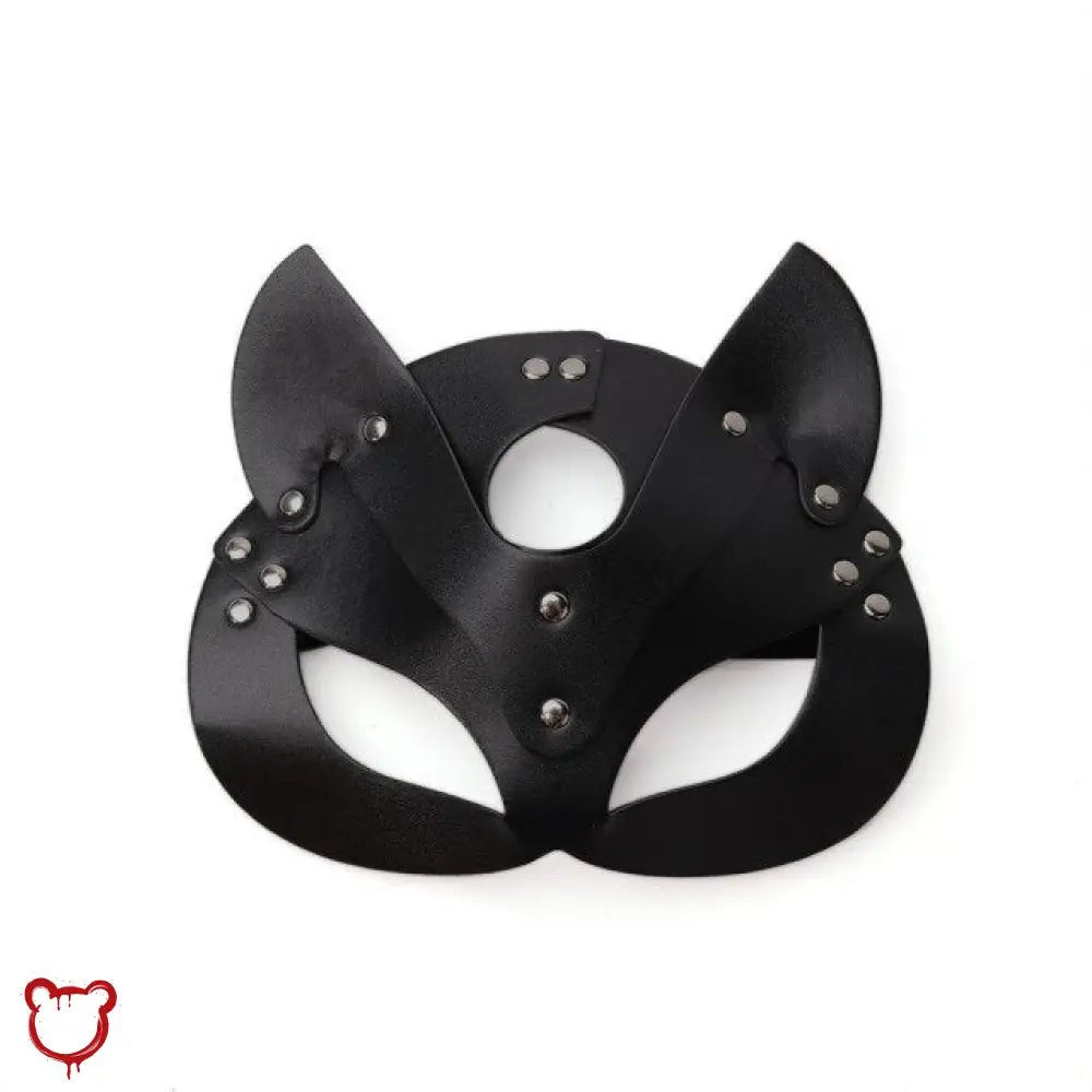 Leather Mask and Choker Combo - The Cursed Closet