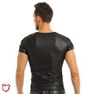 Leather Men's Tee Shirt - The Cursed Closet