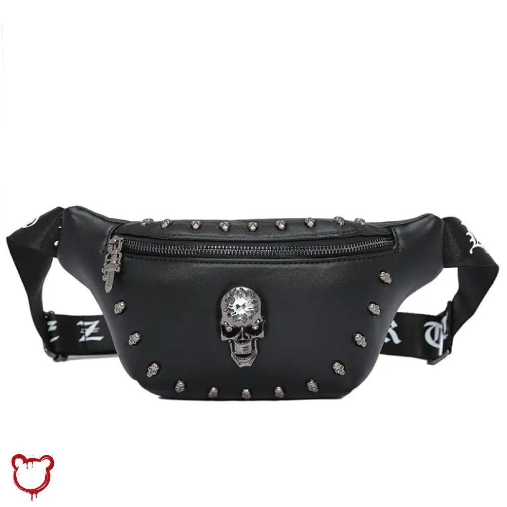 Leather Skull Waist Bag - Unisex - The Cursed Closet